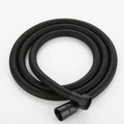 Flessibile Doccia 1,5 M Nero Opaco, Flessibile Doccia Universale In Acciaio Inossidabile Cavo Doccia, Antideflagrante E Anti-torsione