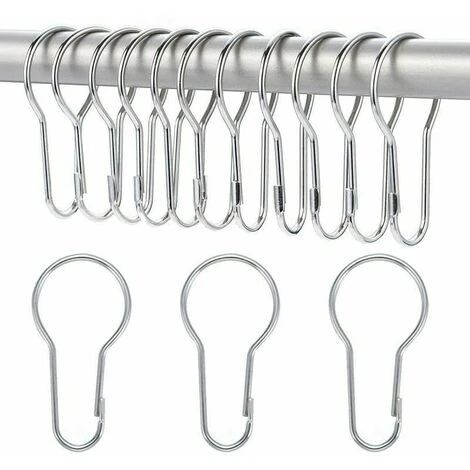 Gancio Per Anello Per Tenda Da Doccia Da 36 Pezzi Per L'ordinamento E La Finitura