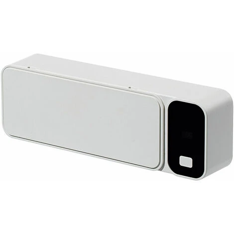 Smart UV Sterilizzazione Portaspazzolino Sterilizzatore Per Spazzolino Da Denti A Parete Portaspazzolino Multifunzione Senza Punzonatura Bianco